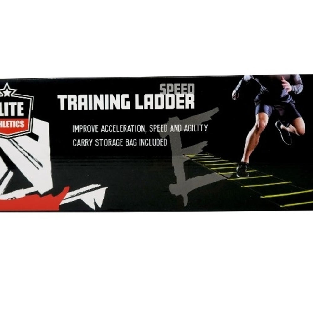 Speed Training Ladder - Black and Yellow